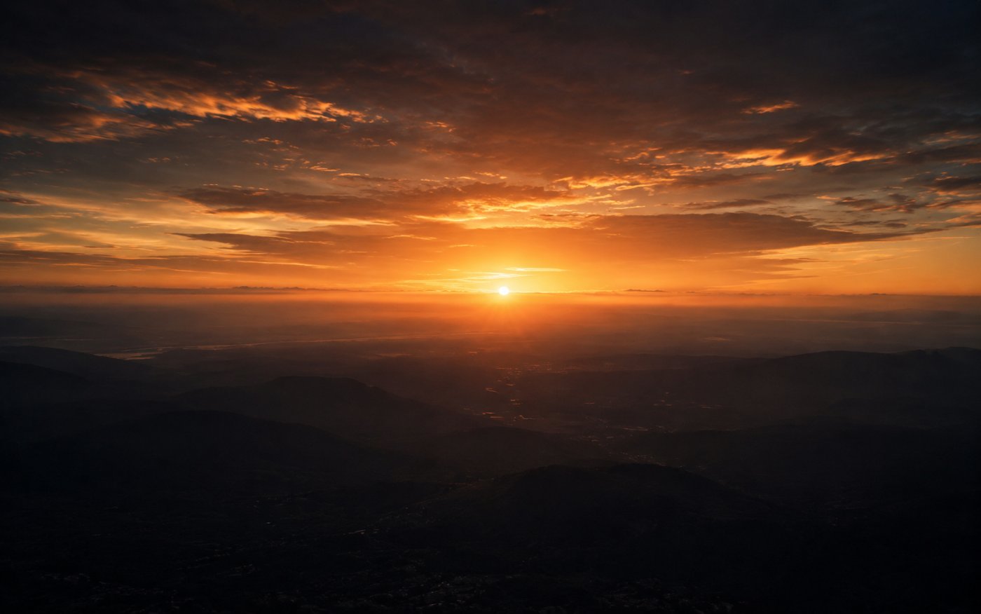 Waking up refreshed at sunrise by a bright window